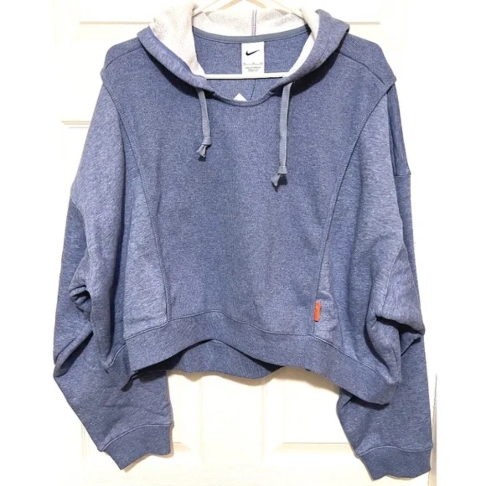Nike Dri-FIT Women's Fleece Cropped Training Hoodie Sz XL NWT